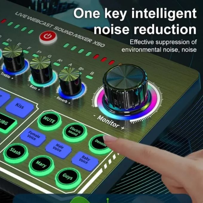 MICROPHON BM 800 AVEC CART SON X50