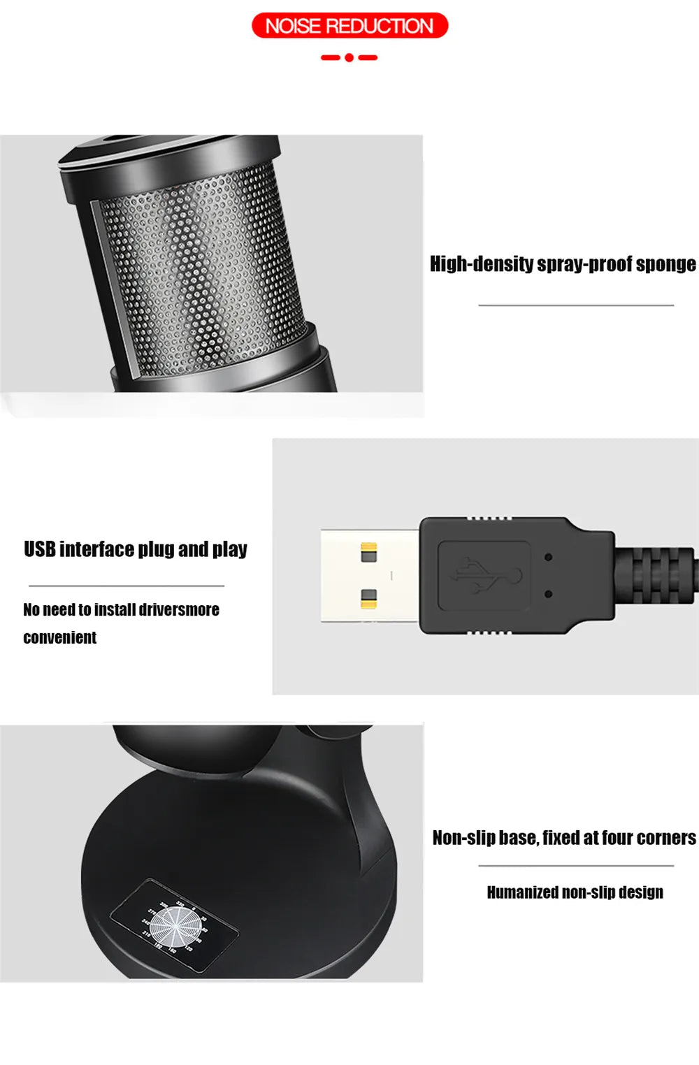 MICROPHONE JMARY MC-PW 9