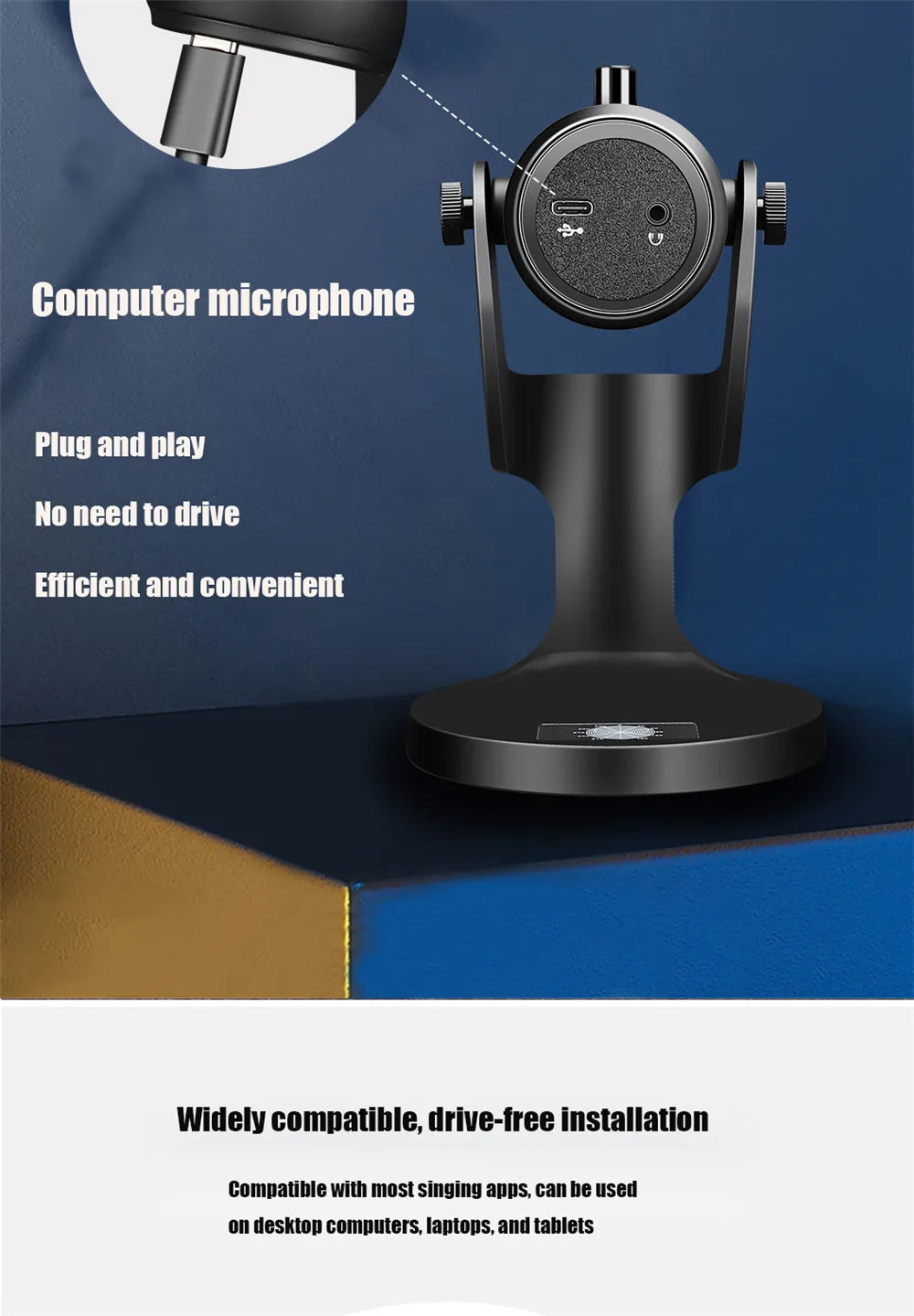 MICROPHONE JMARY MC-PW 9